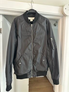 H&M Black Bomber Jacket